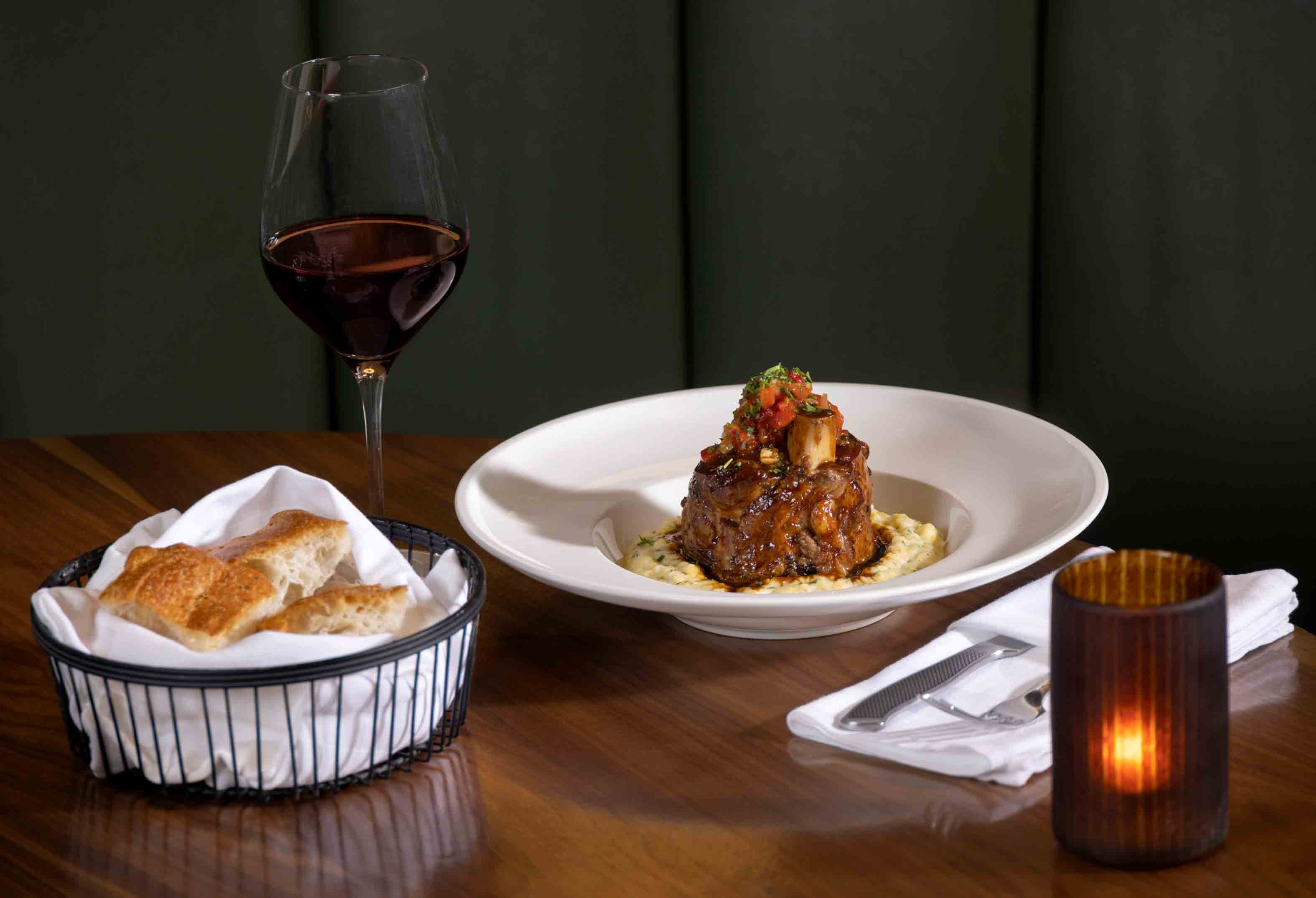 Pork Osso Buco at Cipresso