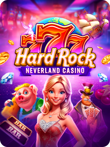 Hard Rock Neverland Casino Social Casino Slot Machine Game