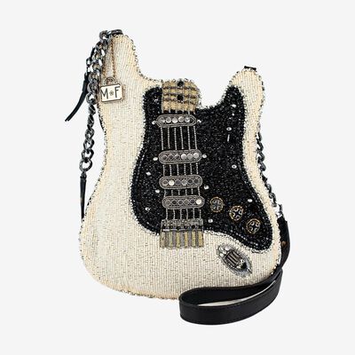 Mary Frances Bag Fend for Yourself Guitar Shape
