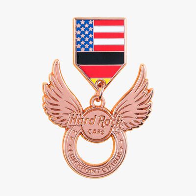 Collectible Checkpoint Charlie Wing Medallion Pin