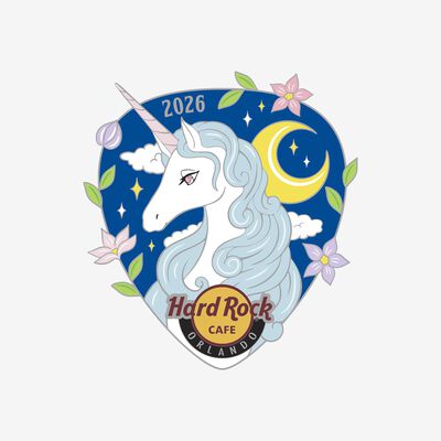 Limited Edition Orlando 2026 Unicorn Pick Pin