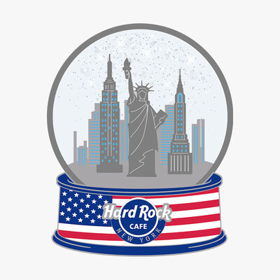Limited Edition New York City Snow Globe Pin
